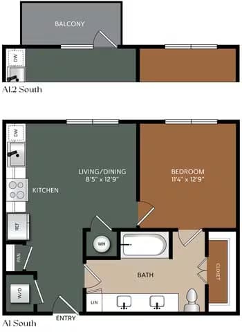Unit S1316 S1316 floor plan