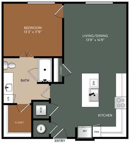 Unit S1317 S1317 floor plan