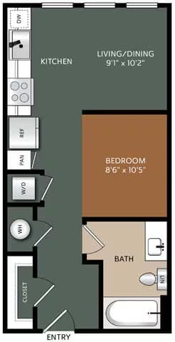 Unit S1315 S1315 floor plan
