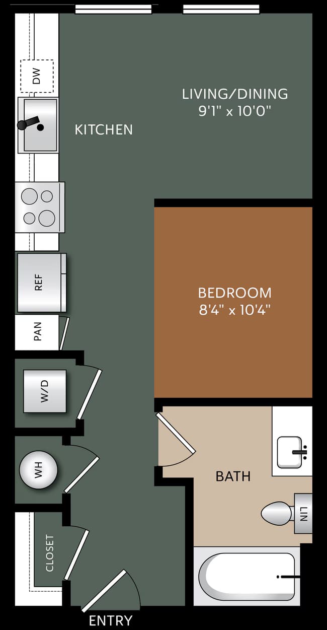 Unit N1401 N1401 floor plan