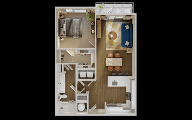 Unit 1028 1028 floor plan