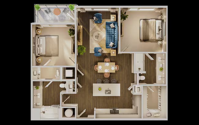 B3 1123 floor plan