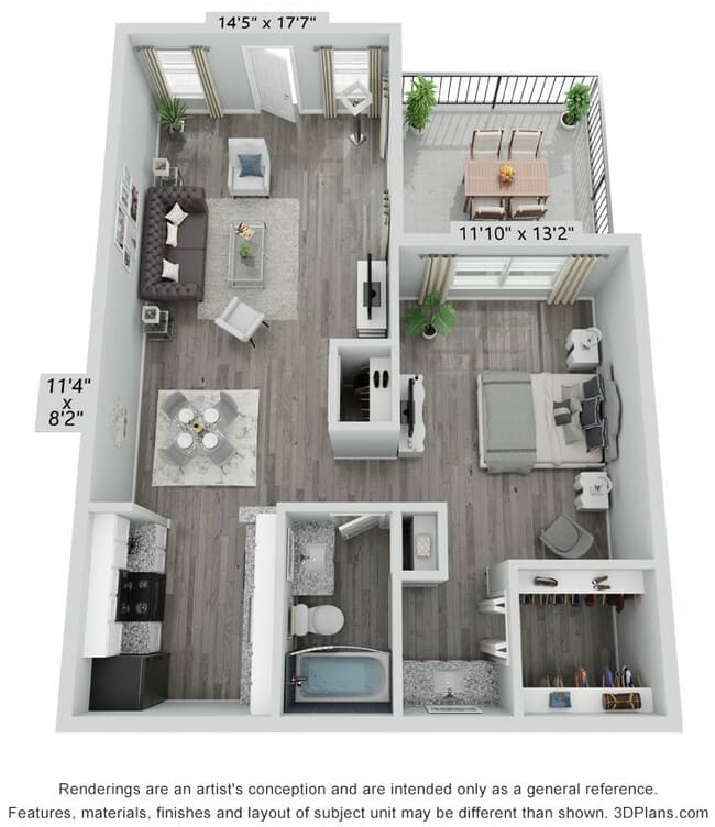 Unit 120 120 floor plan