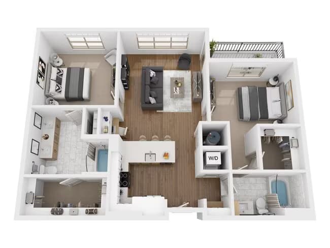 Unit 1211 1211 floor plan