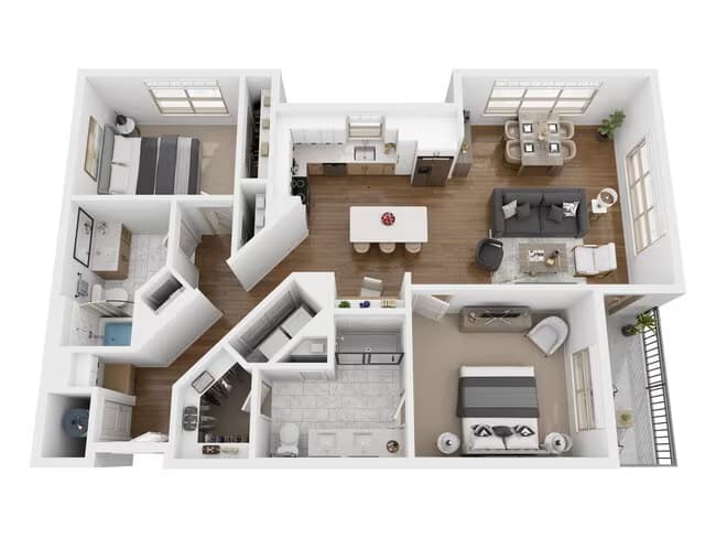 Unit 2421 2421 floor plan