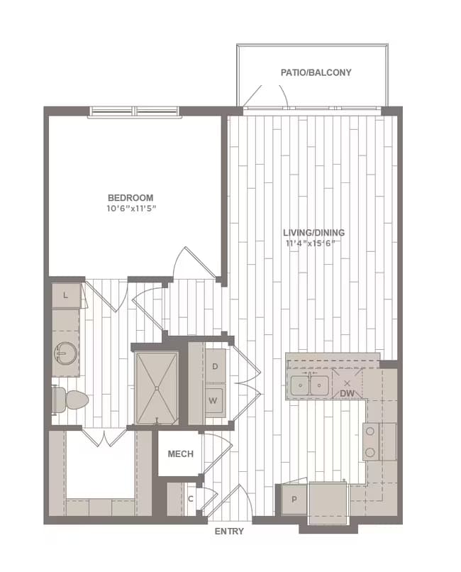 Unit 002-2211 001-1320 floor plan