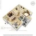 Clipper A1 3-106 floor plan