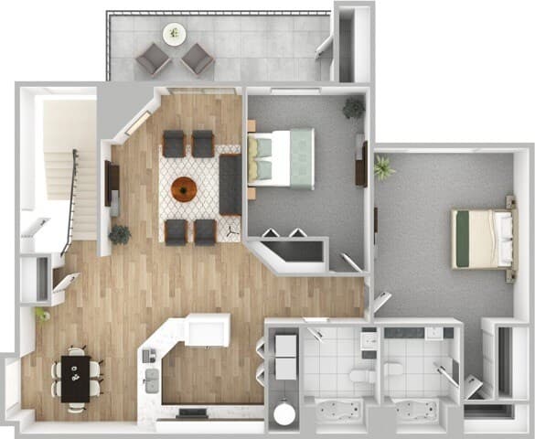 Unit 290 290 floor plan