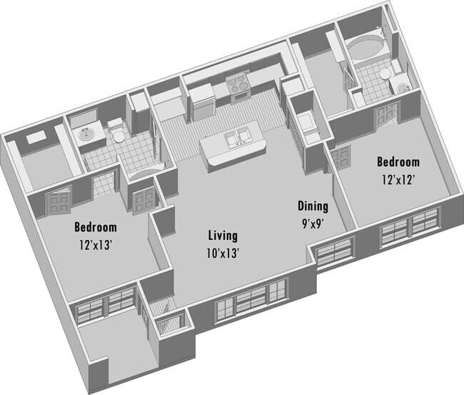 2B1 3014 floor plan