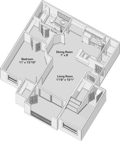 A1 1724 floor plan