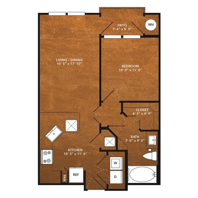 Unit 1467 1467 floor plan
