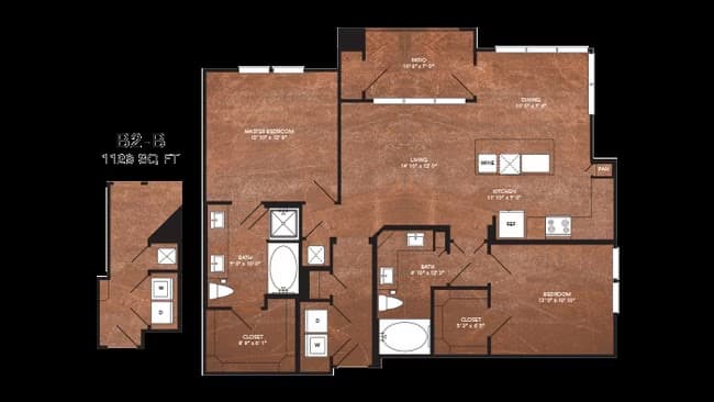 Unit 2435 2435 floor plan