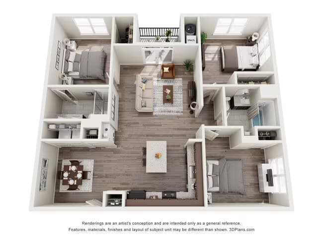 Unit 2310 3101 floor plan