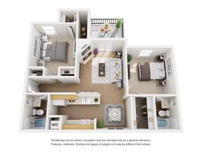 Hampton A712 floor plan