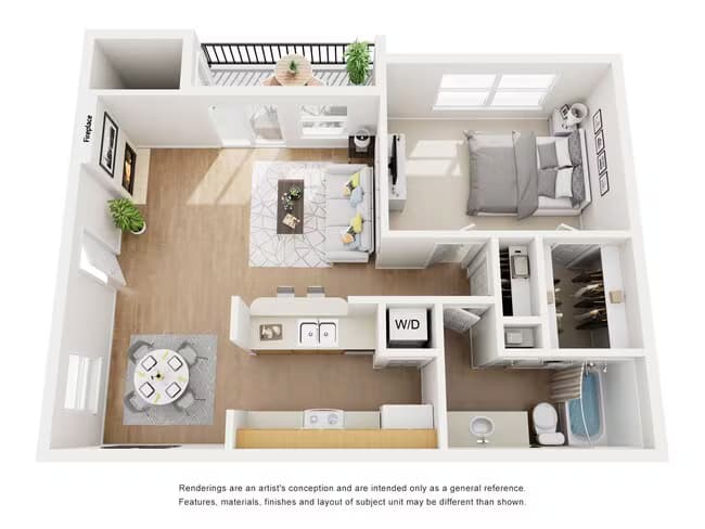 Hudson A127 floor plan