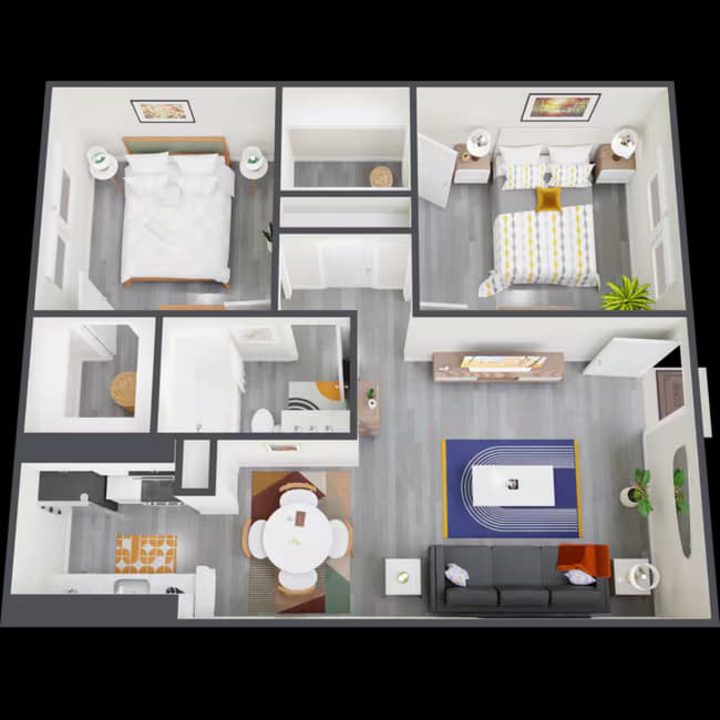 Unit 1118 3101 floor plan