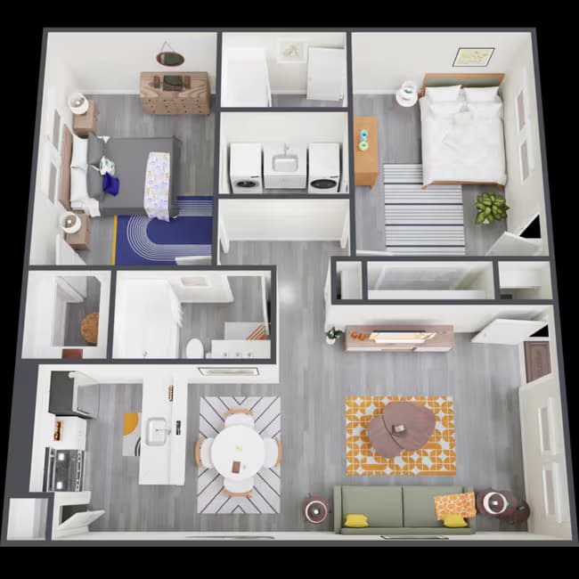 Unit 3110 3089 floor plan