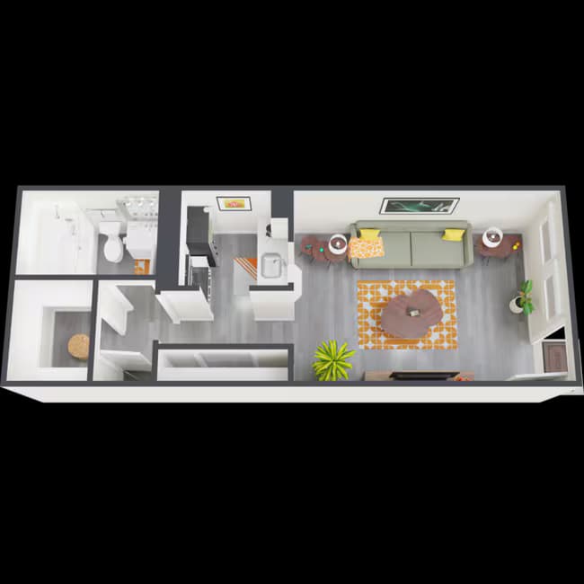 S1 2073A floor plan