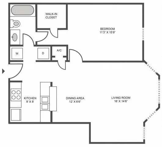 Unit 04-0433 04-0433 floor plan