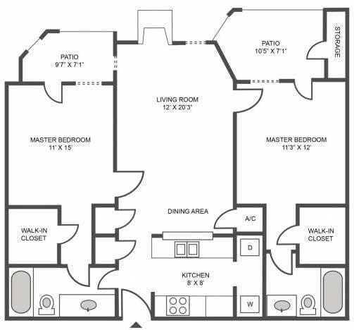 2A Renovation 2 03-0322 floor plan