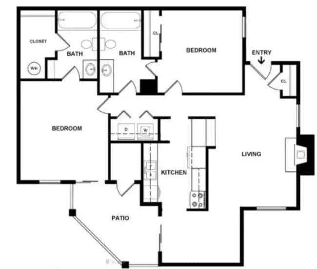 Unit 3822 3822 floor plan