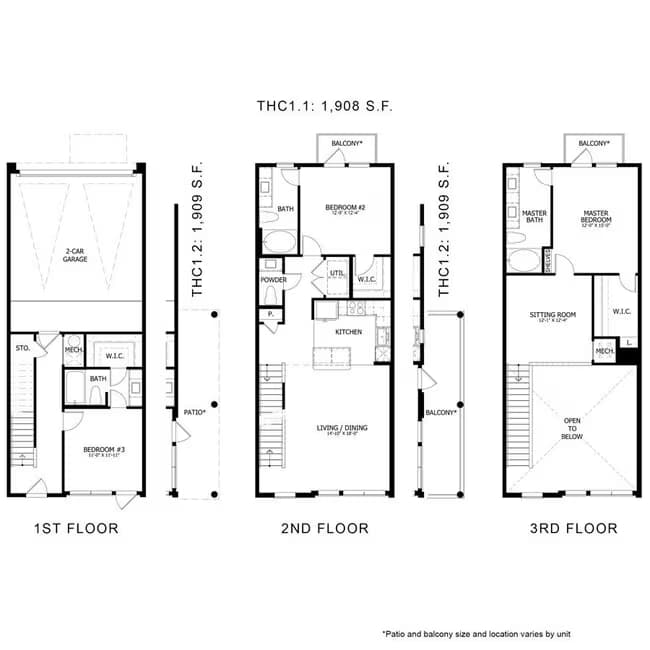 Unit - 0109 floor plan