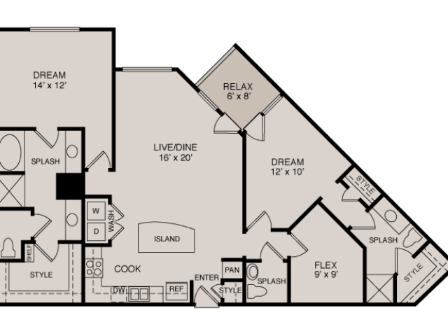 Unit 1403 2403 floor plan