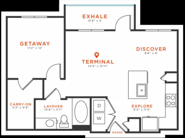 CLC A1 CLC4070 floor plan