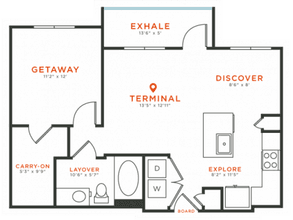 CLC A1 CLC3050 floor plan