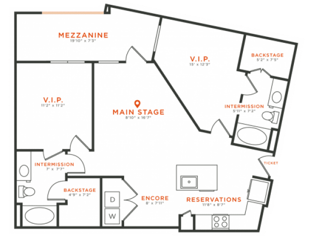 CLC B7 CLC4066 floor plan