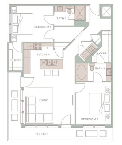 B1 115 floor plan
