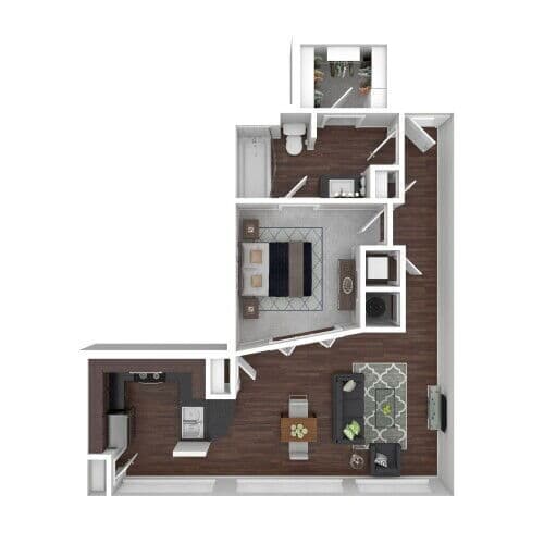 E2 Bluff 1201 floor plan