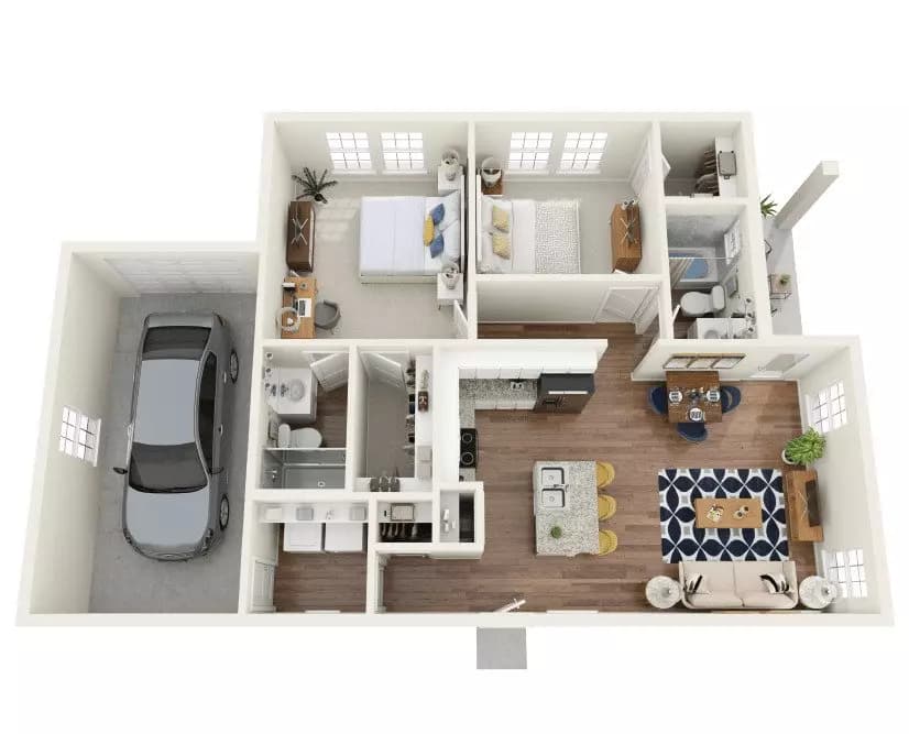 B1 717 floor plan