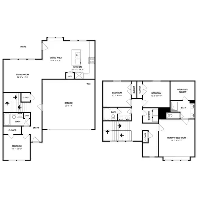 Unit 310 Lincoln Circle 310 Lincoln Circle floor plan