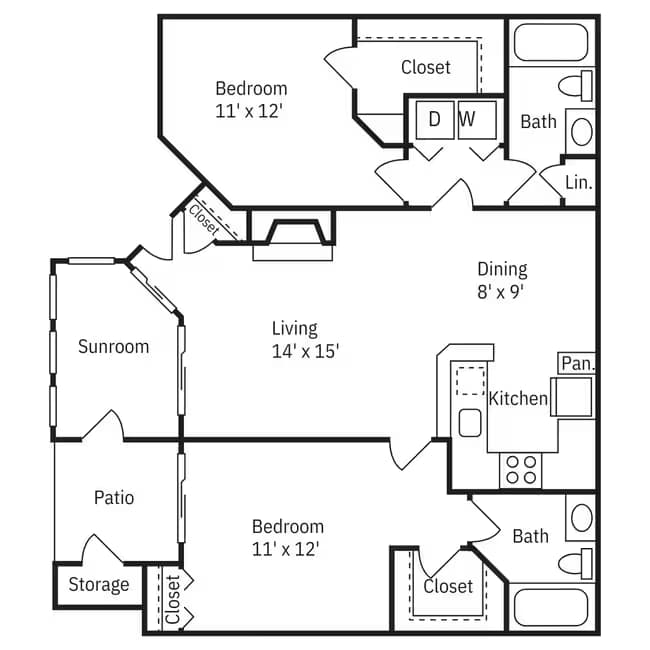 Unit 0504 0504 floor plan