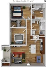 B 9305 floor plan