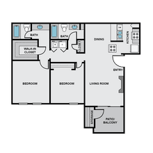 2.2A 1054 floor plan