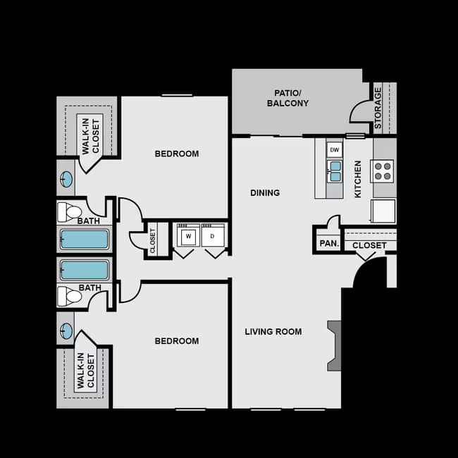 2.2B 1038 floor plan