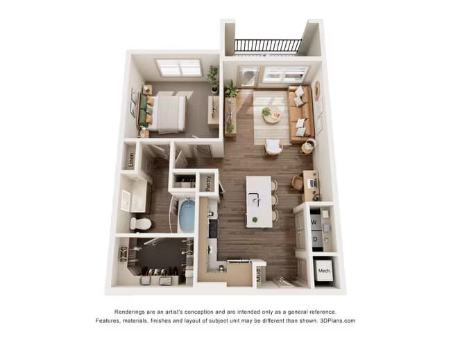 Unit 2124 2124 floor plan