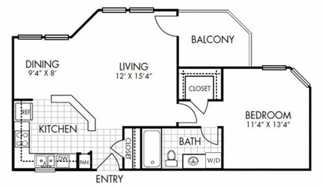 Unit 608 608 floor plan