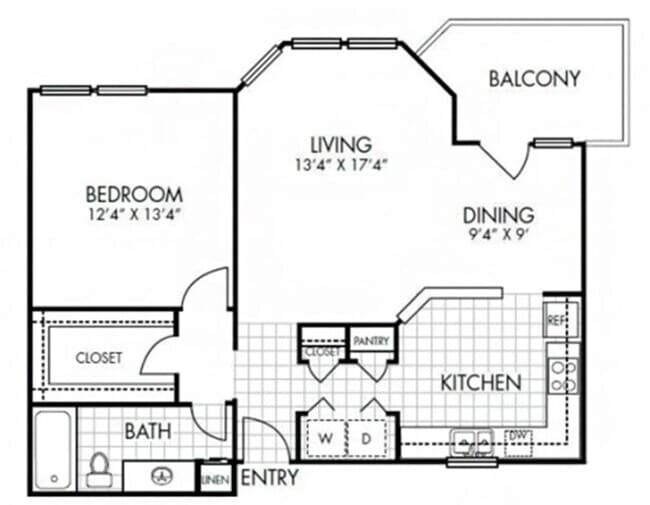 Unit 1808 1808 floor plan