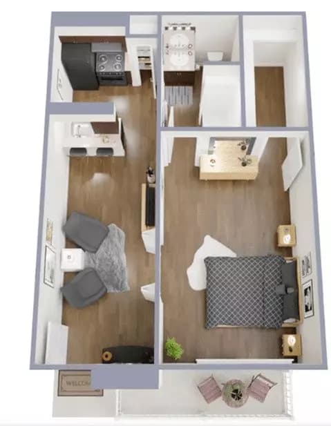 A1R 1-318 floor plan