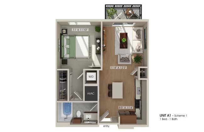 Unit 4098 4098 floor plan