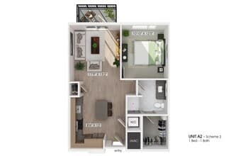 A2 Essential Living 4085 floor plan