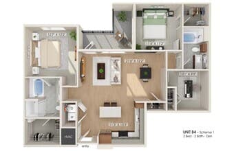 B4 - Den 1041 floor plan