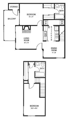 B2 Townhome 0408 floor plan
