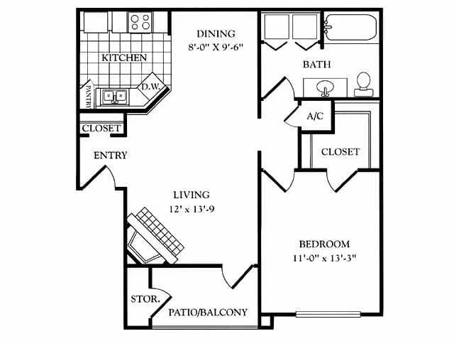 Unit 0628 0628 floor plan