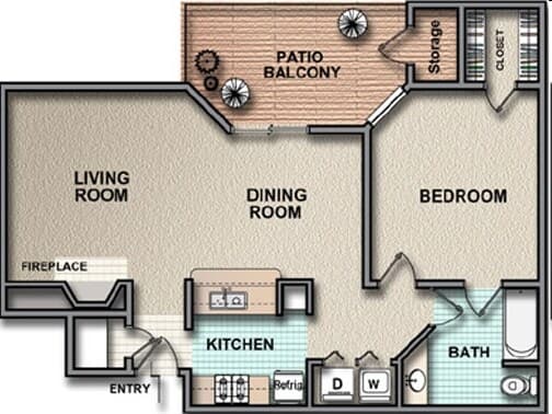 Unit 369 175 floor plan
