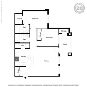 Unit 1-01300 1-01300 floor plan