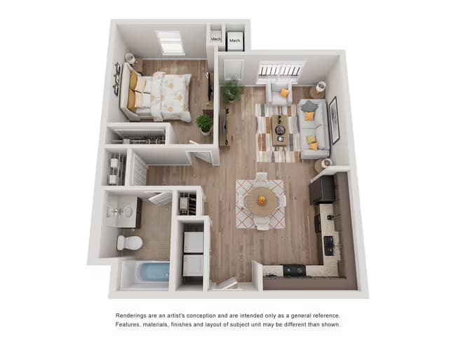 A 233 floor plan